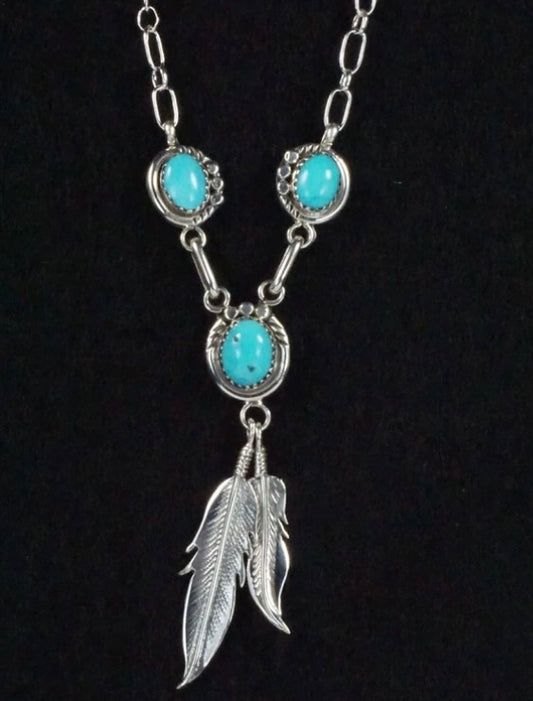 Quail Feather Necklace